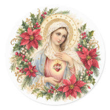 Christmas Immaculate Heart of Mary Florals