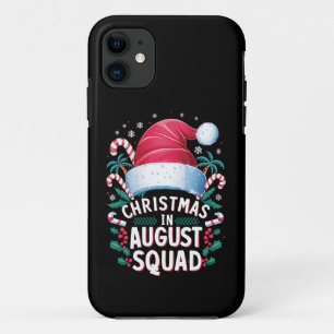 Christmas In August Squad Funny Summer Xmas Case-Mate iPhone Case
