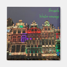 Christmas in Brussels, Belgium travel souvenir 