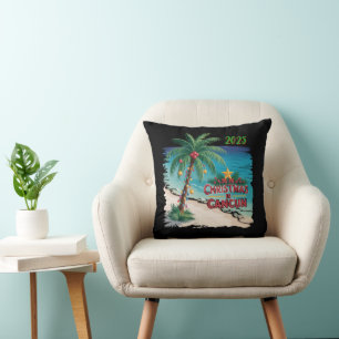Christmas in Cancun Tropical Holiday Vacation Be Cushion