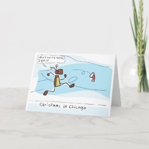 Christmas in Chicago Holiday Card