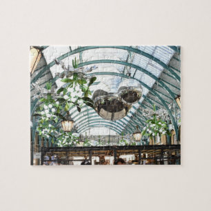 Christmas in Covent Garden, London, England UK Jigsaw Puzzle