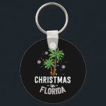 Christmas In Florida Deck The Palm Trees Family Va Key Ring<br><div class="desc">Christmas In Florida Deck The Palm Trees Family Vacation</div>