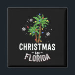 Christmas In Florida Deck The Palm Trees Family Va Magnet<br><div class="desc">Christmas In Florida Deck The Palm Trees Family Vacation</div>
