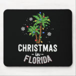 Christmas In Florida Deck The Palm Trees Family Va Mouse Pad<br><div class="desc">Christmas In Florida Deck The Palm Trees Family Vacation</div>