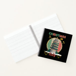 Christmas in Italy Italian Holiday Vibes” Notebook