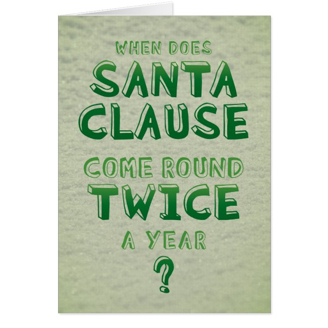 Christmas In July (Front)