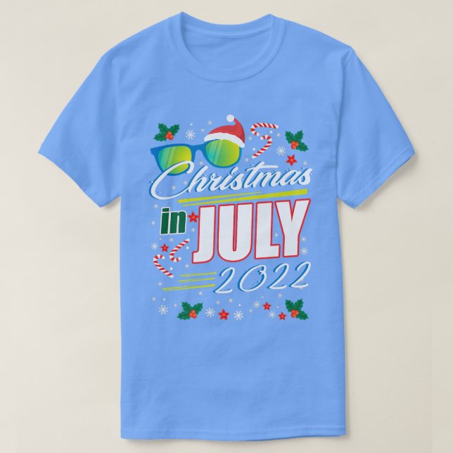 Christmas In July 2022 Premium  T-Shirt (Design Front)