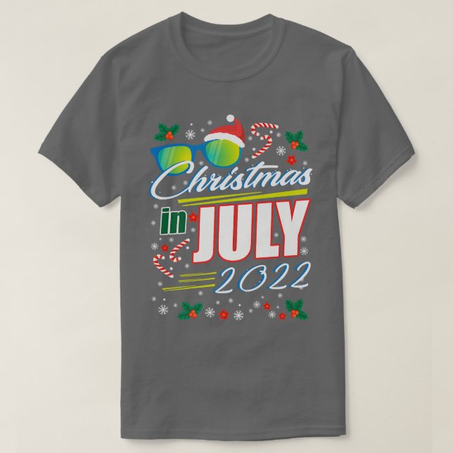 Christmas In July 2022 Premium  T-Shirt (Design Front)