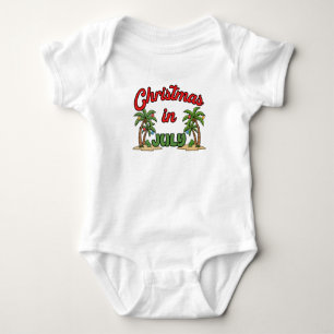 Christmas In July Baby Bodysuit