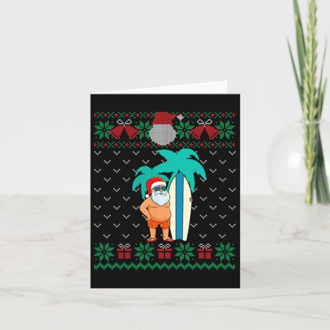 Christmas In July  Card (Front)