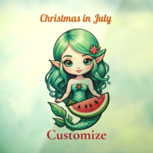 Christmas in July Elf Mermaid Thunder_Cove