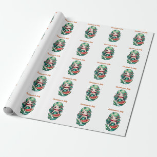 Christmas in July Elf  Mermaid Thunder_Cove  Wrapping Paper