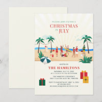 Christmas in July Family Beach Trip