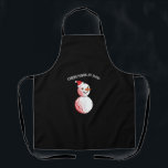 Christmas in July Golf Snowman Summer Vacation  Apron<br><div class="desc">Christmas in July Golf Snowman Summer Vacation</div>