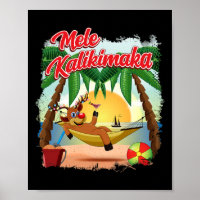 Christmas In July Hawaiian Kids Mele Kalikimaka Re
