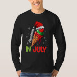 Christmas In July  Icecream Santa Hat Summer Vacat T-Shirt<br><div class="desc">Christmas In July  Icecream Santa Hat Summer Vacation</div>