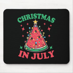 Christmas In July Melon Xmas Tree Hawaii Shirt Sum Mouse Pad