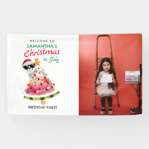 Christmas in July Naughty or Nice Toddler Welcome Banner