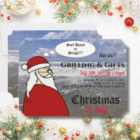 Christmas in July Santa party