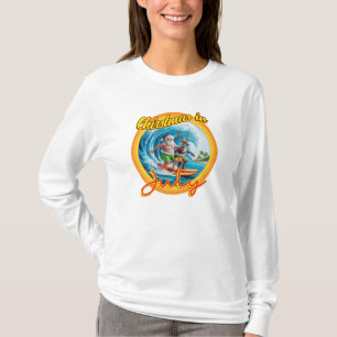Christmas In July Shirt Tropical Christmas Shirt