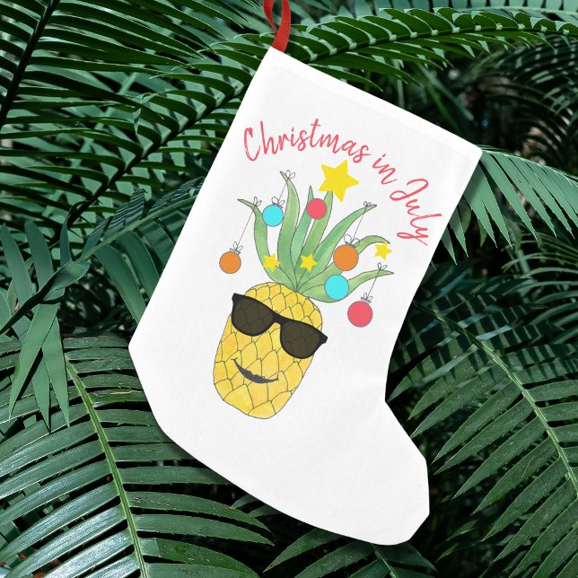 Christmas in July Small Christmas Stocking (Creator Uploaded)