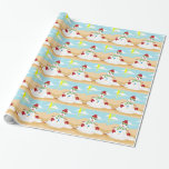 christmas in july snowman wrapping paper<br><div class="desc">"christmas in july snowman""xmas in july snowman" , "christmas in july", "xmas in july",  "ugly xmas ""funny christmas ", "ugly christmas" , "funny xmas""summer christmas ""summer xmas "" beach christmas" , "melting snow" ,  "melting snowman" , snowman , christmas , , xmas</div>