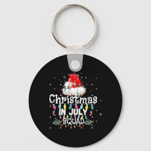 Christmas In July Squad Key Ring