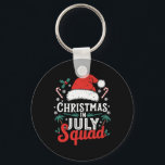 Christmas In July Squad Shirt Family Vacation Summ Key Ring<br><div class="desc">Christmas In July Squad Shirt Family Vacation Summer Outfits</div>