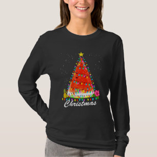 Christmas In July Summer Design Melon Christmas Tr T-Shirt