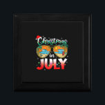 Christmas In July Summer Vacation Beach Sunglasses Gift Box<br><div class="desc">Christmas In July Summer Vacation Beach Sunglasses Funny</div>