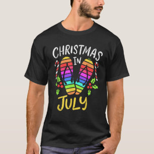Christmas In July Summer Vacation T-Shirt