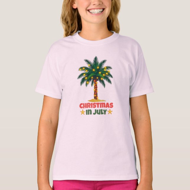 Christmas In July T-Shirt (Front)