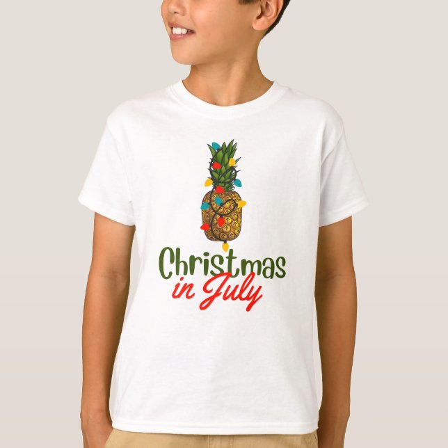 Christmas In July T-Shirt (Front)