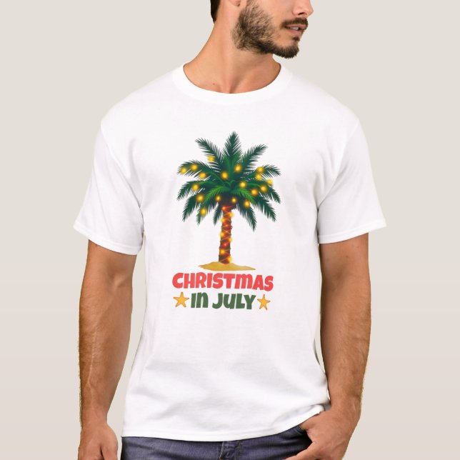 Christmas In July T-Shirt (Front)