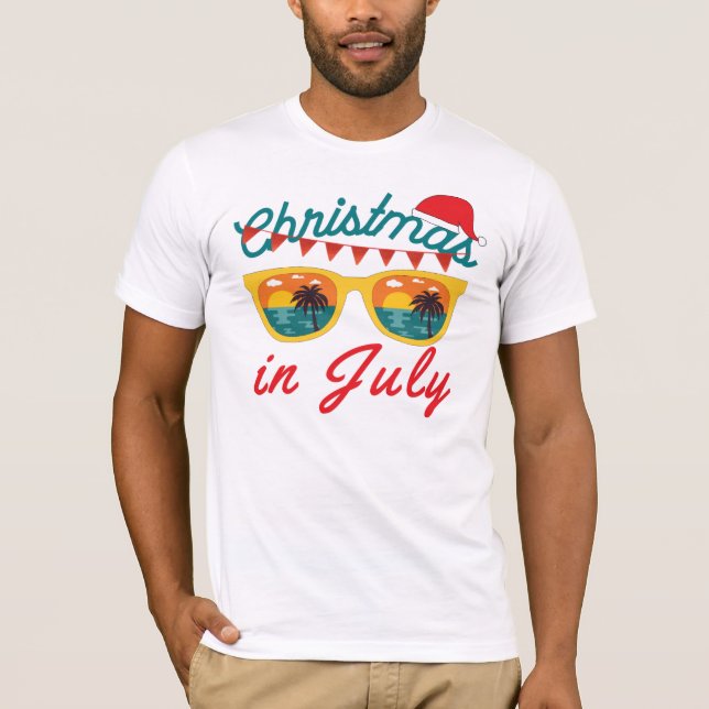 Christmas In July  T-Shirt (Front)