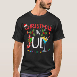Christmas In July T  Summer Beach Vacation  T-Shirt