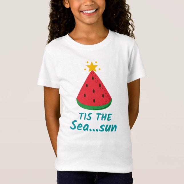 CHRISTMAS IN JULY TIS THE SEASON T-Shirt (Front)