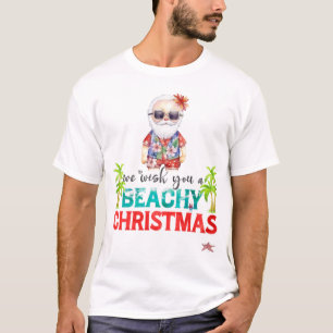 Christmas in July with SANTA CLAUS Beachy T-Shirt