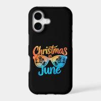 Christmas In June Sunglasses Funny Summer Vacation