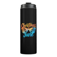 Christmas In June Sunglasses Funny Summer Vacation