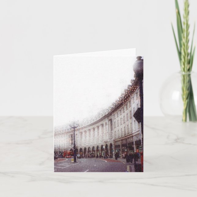 Christmas in London Holiday Card (Front)