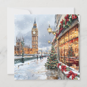 Christmas In London Holiday Card