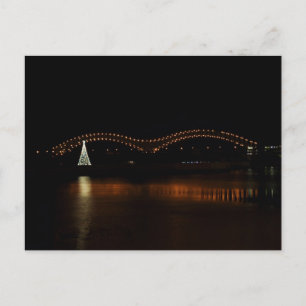 Christmas in Memphis Holiday Postcard