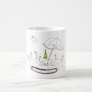 Christmas in Miami Coffee Mug