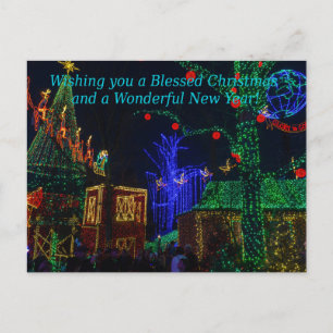 Christmas In Midtown Greetings Christmas Postcard