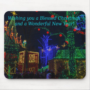 Christmas In Midtown Greetings Mouse Pad