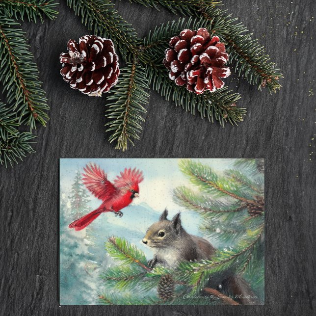 Christmas in NC-All Proceeds to Hurricane Helene Holiday Postcard (100% of proceeds from the card go to Samaritan's Purse to help victims of Hurricanes Helene & Milton)