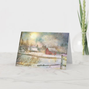 Christmas in New England Card