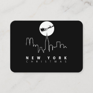 Christmas in New York City Business Card